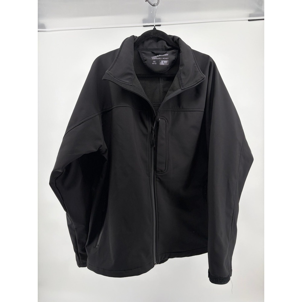 Highlande AB-tex Odin Softshell Jacket Water  Wind Resistant HC Black Size XXL